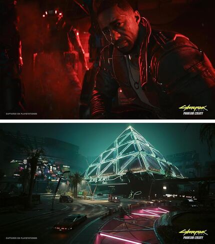 Cyberpunk 2077: Ultimate Edition for PlayStation 5 (US Version), with PremGear ThumbSticks (2 pack: 1 High-Rise, 1 Mid-Rise) & Cleaning Cloth in Kuwait