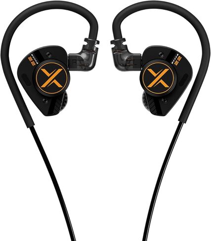 Fanmusic ooopusX Op.22 Headphones Two Dynamic Two Balanced Armature Drivers in-Ear Monitors Adjustable Tuning Options (3.5mm Without mic) in Kuwait