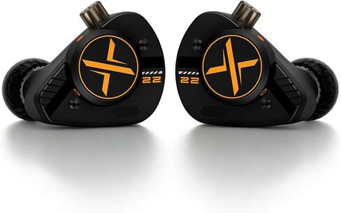 Fanmusic ooopusX Op.22 Headphones Two Dynamic Two Balanced Armature Drivers in-Ear Monitors Adjustable Tuning Options (3.5mm Without mic) in Kuwait