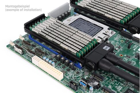 مجموعة مبرد مياه Alphacool ES على شكل حرف U RAM 8 أضعاف in Kuwait