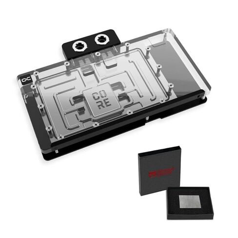 Alphacool Core Geforce RTX 5080 Solid + AMP GPU Water Block مع لوحة خلفية وحزمة وسادة حرارية Grizzly KryoSheet الحرارية in Kuwait