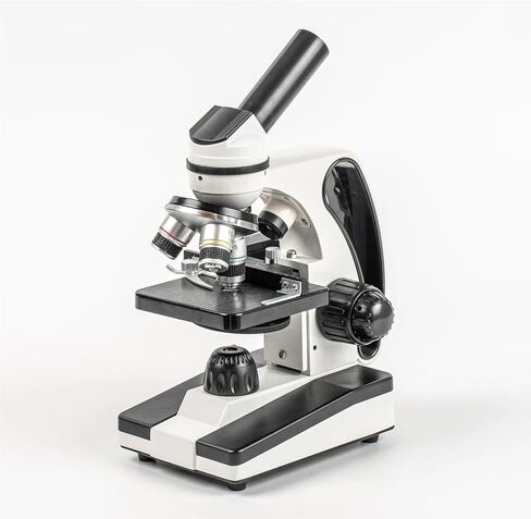 USB Microscope, Microscopes, Microscope for Adult Kid 40X-640X Compound Monocular for School Laboratory Home Education with Slides in Kuwait
