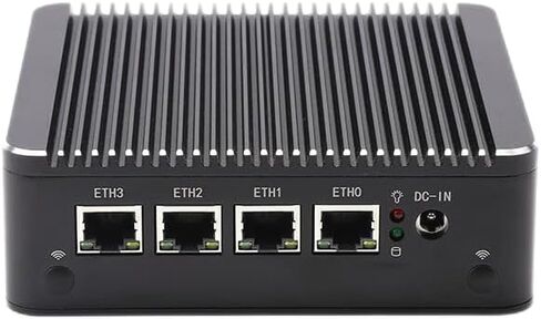 جهاز جدار حماية صغير، كمبيوتر صغير، OPNsense، VPN، جهاز توجيه PC، Celeron N2940، 4 x I210 1GbE LAN، VGA، HDMI، فتحة SIM، 0 ميجابايت من ذاكرة الوصول العشوائي، 0 جيجابايت تخزين، شبه نظام. (8 جيجا رام، 64 جيجا اس اس دي) in Kuwait