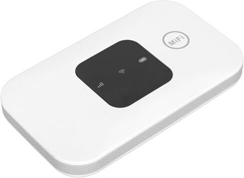 نقطة اتصال واي فاي محمولة من Focket، تدعم 10 مستخدمين في وقت واحد، جهاز نقطة اتصال محمول 4G LTE عالي السرعة، جهاز توجيه للسفر مع فتحة بطاقة SIM صغيرة وبطارية 2100 مللي أمبير في الساعة لأعمال السيارات in Kuwait
