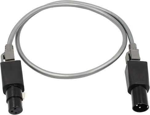 إلى RJ45 موصل RJ45 إيثرنت إلى 3 دبوس XLR أنثى ومجموعات محول الذكور (3PIN 1Pair) in Kuwait