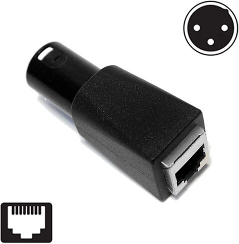 إلى RJ45 موصل RJ45 إيثرنت إلى 3 دبوس XLR أنثى ومجموعات محول الذكور (3PIN 1Pair) in Kuwait