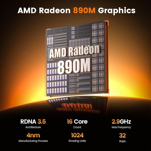 كمبيوتر صغير PELADN، Ryzen AI 9 HX 370،24GB LPDDR5X/1TB PCIe 4.0 SSD، Dual 2.5G LAN، USB4 20Gbps Type-C/DP/HD، WiFi7 4K/60 هرتز ثلاثي العرض USB3.2/BT5.4 أجهزة كمبيوتر صغيرة in Kuwait