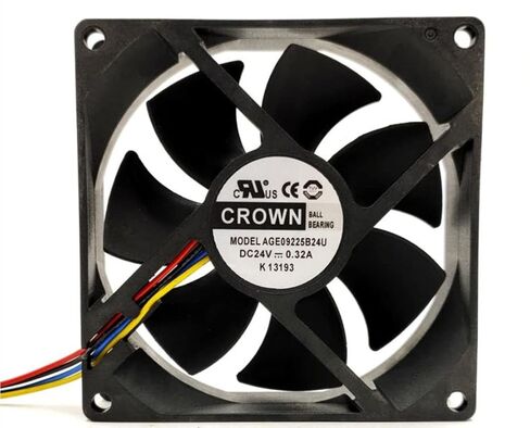 AGE09225B24U 9025 24V 0.44A 9cm 4-Wire Cooling Fan in Kuwait