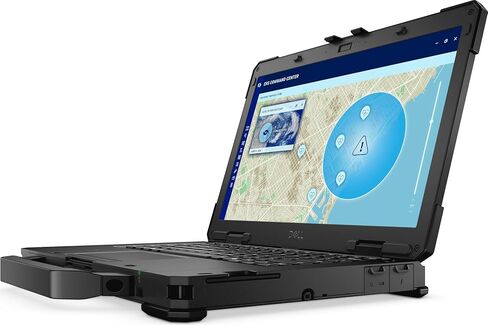 Dell Pro Rugged 14" FHD Laptop – Intel Core Ultra 5 135U 12-Core Processor, 16GB DDR5 RAM, 512GB NVMe SSD, AI Boost, Intel Graphics, Backlit Keyboard, Webcam, Windows 11 Pro in Kuwait