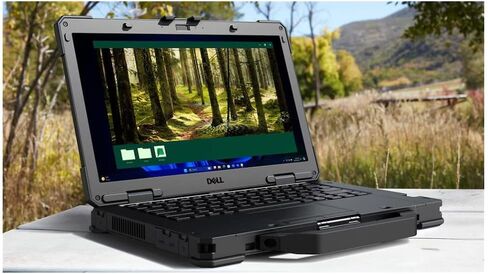 Dell Pro Rugged 14" FHD Laptop – Intel Core Ultra 5 135U 12-Core Processor, 16GB DDR5 RAM, 512GB NVMe SSD, AI Boost, Intel Graphics, Backlit Keyboard, Webcam, Windows 11 Pro in Kuwait