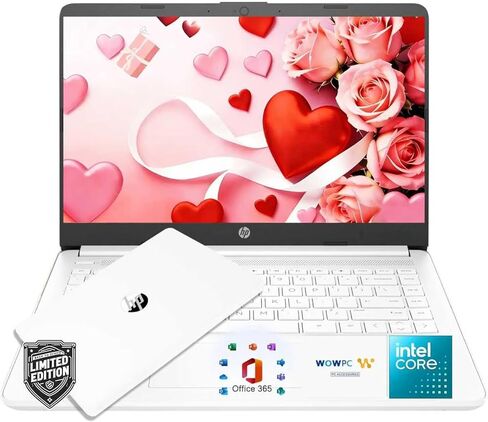 HP Ultrabook Laptop with Copilot AI • Intel Processor • 8GB RAM • 192GB SSD + 1TB Cloud Storage • Microsoft 365 • Windows 11 • Wi-Fi 6 • Portable Student Laptop in Kuwait