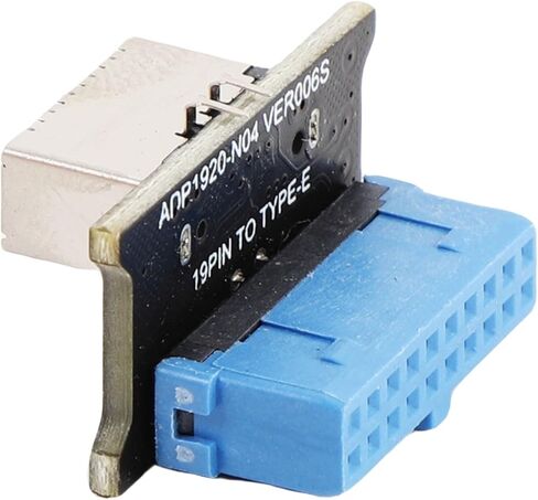 SUNGOOYUE USB 3.0 19PIN to Type E Adapter, Fast Data Transfer up to 5Gbps, Plug and Play Connectivity for USB C Devices, with ABS Material for Computer Motherboard in Saudi Arabia