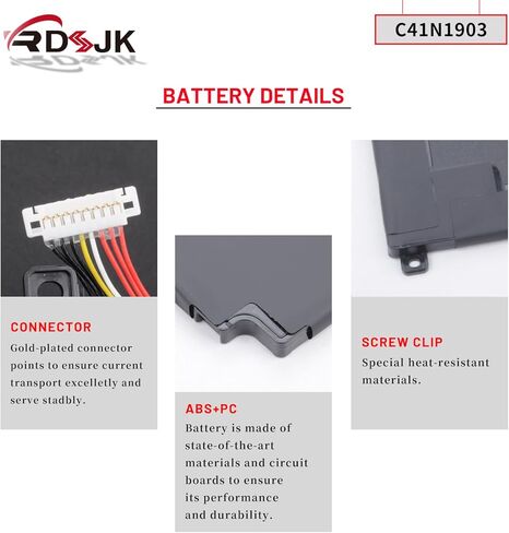 C41N1903 Laptop Battery for Asus ExpertBook B9 B9400 B9400CE B9400CEA B9400CB B9400CBA B9450 B9450F B9450FA B9450CEA B5 Flip B5302 B5302CBA B5302CE B5302CEA B5302F B5302FBA B5302FE B5302FEA 15.4V 66Wh in Kuwait