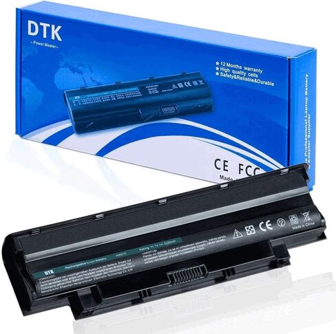 DTK N4010 Laptop Battery Replacement for Dell 13r 14r 15r 17r 3420 3520 N3010 N3110 N4050 N4110 N5110 N5010 N5030 M5110 M5010 M4110 M501 Series. 1440 1450 1540 Notebook 11.1V 5200mAh in Kuwait