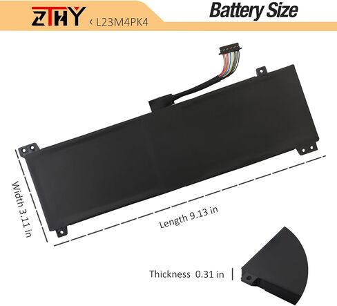 ZTHY L23B4PK4 L23M4PK4 استبدال بطارية الكمبيوتر المحمول لينوفو LOQ 15AHP9 15ARP9 15IAX9 15IAX9I 15IRX9 Legion 5 15AKP10 15AHP10 15IAX10 15IRX10 Series L23D4PK4 L23L4PK4 SB11M64615 15.44 فولت 60 وات في الساعة in Kuwait