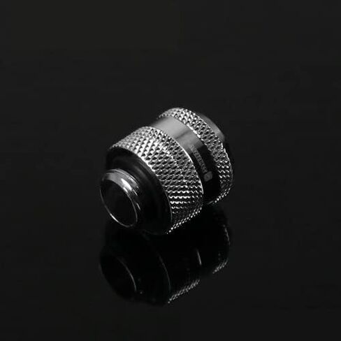 محول متعدد الوصلات G1/4 بوصة من Barrow - أنبوب صلب 12 مم OD - فضي (TYKN-K12 V4-Silver) in Kuwait
