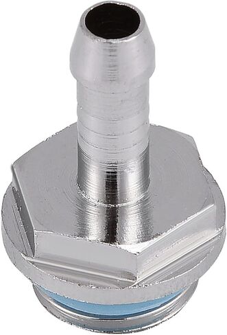 PC Water Cooling Barb Fitting, 6 PCS PC Water Cooling Two Touch Fitting G1/4 Thread Barb Connector, for Connection Between Water Blocks, Radiators, Water Pumps, Reservoir(11mm) in Kuwait