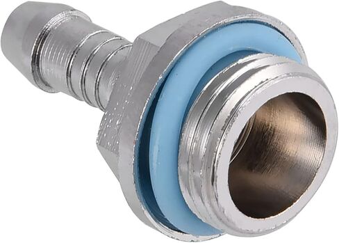 PC Water Cooling Barb Fitting, 6 PCS PC Water Cooling Two Touch Fitting G1/4 Thread Barb Connector, for Connection Between Water Blocks, Radiators, Water Pumps, Reservoir(11mm) in Kuwait