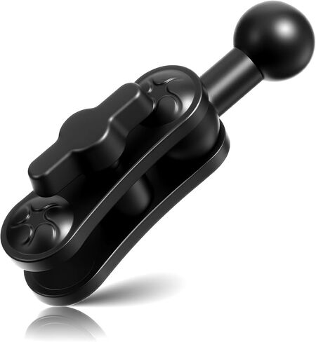 Skrfren 17mm Ball Mount Extension Adapter for Car Phone Holder, 360° Rotation Extension Rod for Car Air Vent Compatible with GPS Mount in Kuwait