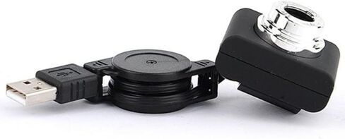 ARTIBETTER USB Webcam for Laptop 120° Wide Angle HD Camera USB Computer Webcam with Plug and Play for Live Teaching and Video Conferencing, Black in Kuwait