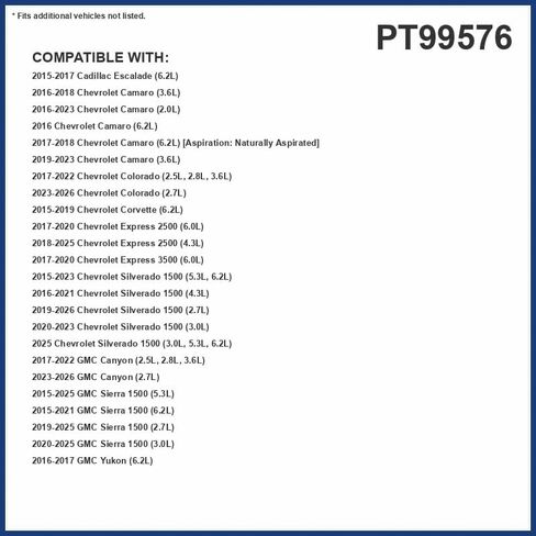 بي جي فلتر ناقل الحركة الأوتوماتيكي PT99576 | يناسب 2022-2015 شيفروليه، جي إم سي، كاديلاك in Saudi Arabia