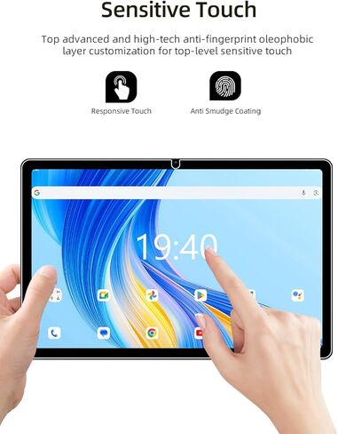واقي شاشة لجهاز Callsky-Pro Ctab 14 تابلت بشاشة كبيرة 14 بوصة، طبقة من الزجاج المقوى عالي الدقة مقاوم للخدش لجهاز Callsky-Pro Ctab 14 حماية من السقوط، حساس للمس، مضاد لبصمات الأصابع، عبوتان. in Kuwait