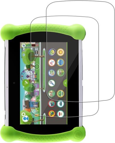 [عبوة من قطعتين] واقي شاشة لجهاز Leapfrog LeapPad Academy مقاس 7 بوصة، طبقة PET 9H متوافقة مع الكمبيوتر اللوحي Leapfrog LeapPad Academy، رفيع للغاية مضاد للخدش. (ليس طبقة زجاجية مقسى) in Kuwait