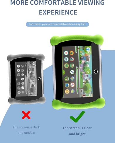 [عبوة من قطعتين] واقي شاشة لجهاز Leapfrog LeapPad Academy مقاس 7 بوصة، طبقة PET 9H متوافقة مع الكمبيوتر اللوحي Leapfrog LeapPad Academy، رفيع للغاية مضاد للخدش. (ليس طبقة زجاجية مقسى) in Kuwait