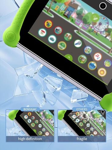 [عبوة من قطعتين] واقي شاشة لجهاز Leapfrog LeapPad Academy مقاس 7 بوصة، طبقة PET 9H متوافقة مع الكمبيوتر اللوحي Leapfrog LeapPad Academy، رفيع للغاية مضاد للخدش. (ليس طبقة زجاجية مقسى) in Kuwait