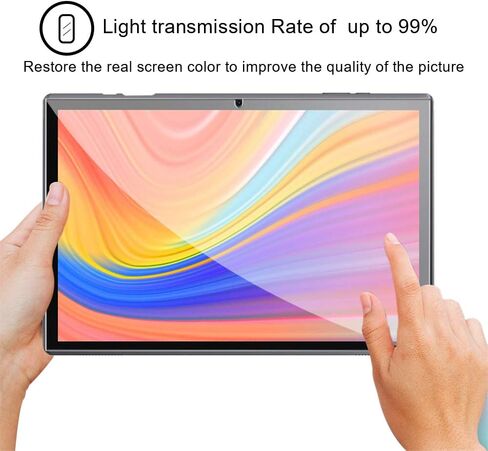 واقي شاشة Mignova لجهاز Vankyo MatrixPad S10 Tablet 10 بوصة لـ Aoyodkg لـ VIVIMAGE A10 لـ VIVIMAGE A38 Tablet 10 بوصة واقي شاشة من الزجاج المقسى 9H صلابة عالية الوضوح (قطعتان) in Kuwait