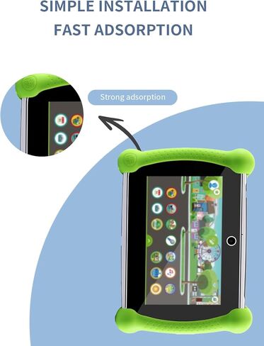 [عبوة من قطعتين] واقي شاشة لجهاز Leapfrog LeapPad Academy مقاس 7 بوصة، طبقة PET 9H متوافقة مع الكمبيوتر اللوحي Leapfrog LeapPad Academy، رفيع للغاية مضاد للخدش. (ليس طبقة زجاجية مقسى) in Kuwait