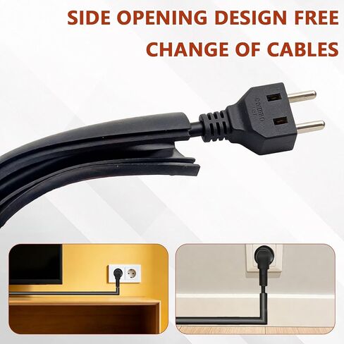 10 Ft Windshield Wire Hider for Car - Black PVC Side Opening Cable Cover to Hide Wires on Roof Rack, Light Bar, Dome Light & More - Universal Car Wire Hider in Kuwait
