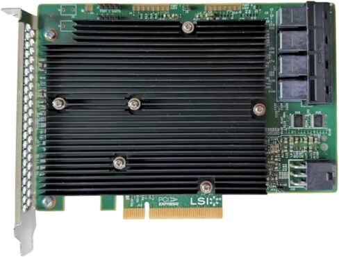 LSI SAS 9300-16I Raid Controller Card 12Gbps HBA Bus Adapter It Mode Sata Pcie Expansion Card for Truenas Unraid in Kuwait