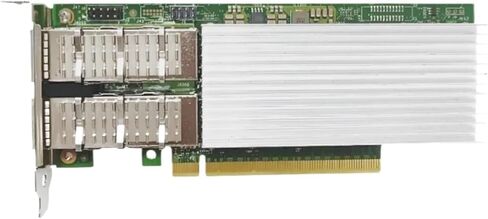 بطاقة شبكة إيثرنت 100 جيجا بايت E810-Cqda2، منفذ Qsfp28 مزدوج، متوافقة مع شريحة E810-Cam2، محول خادم Pcie 4.0X16 Nic (دعامة طويلة) in Kuwait