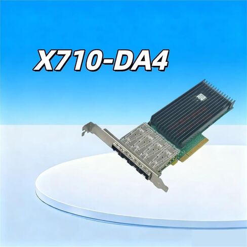 X710-Da4 Blk بطاقة شبكة ألياف بصرية ذات 4 منافذ 10 جيجا 10 جيجا Xl710-Da4 Pe310G4I71Lb-Xr in Kuwait