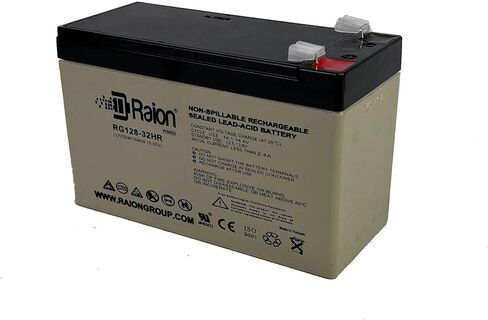 Raion Power RG128-32HR 12V 7.5Ah Compatible Replacement High Rate Discharge Rechargeable UPS Battery for CyberPower 750VA M750L - 3 Pack in Kuwait