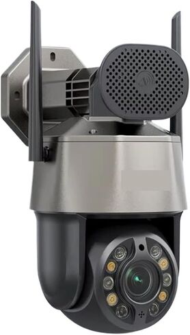 WZ520-3K 5MP PTZ WiFi Outdoor Security Camera 20X Optical Zoom Smart Dual Light Night Vision Two-Way Audio Cam in Kuwait