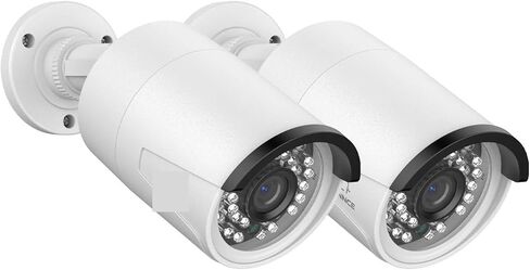 2 قطعة الترا HD 2MP/5MP/8MP POE كاميرا في الهواء الطلق شبكة الأمن رصاصة EXIR للرؤية الليلية البريد الإلكتروني تنبيه مجموعة الكاميرا (5MP) in Kuwait