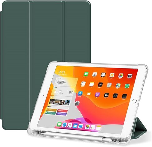 حافظة لجهاز Lenovo Tab P11 Pro (TB-J706F/716F) حافظة كمبيوتر لوحي مقاس 11.5 بوصة، غطاء نحيف من البولي يوريثان الحراري، حافظة ذكية للإيقاظ/النوم التلقائي مع حامل قلم رصاص، غطاء مقاوم للصدمات مع غطاء خلفي شفاف (وردي فاتح) in Kuwait