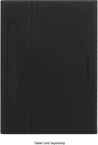 SaharaCase - حافظة لوحة مفاتيح من سلسلة الملاحة مع لوحة تتبع لجهاز Galaxy Tab S10 FE+، أسود، (TB00475) in Kuwait