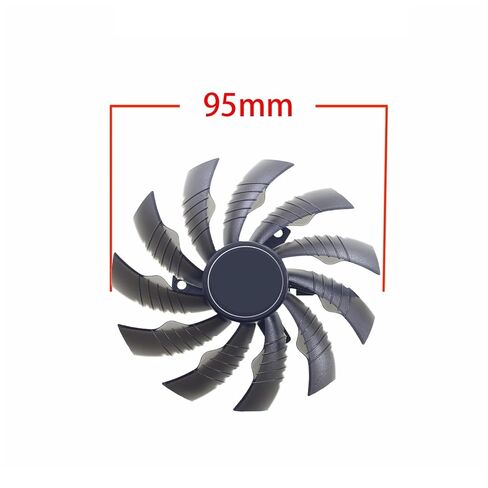 2 قطعة 95 مللي متر GPU برودة مروحة ل RTX 3060 3060Ti Eagle OC - PLD10010S12H 4-Pin بطاقة الرسومات التبريد in Kuwait