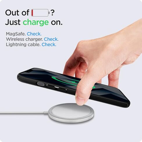 Spigen Mag Armor (MagFit) متوافق مع MagSafe المصمم لحافظة iPhone 13 (2021) - أسود مطفي | ماجفيت، 2021 in Kuwait