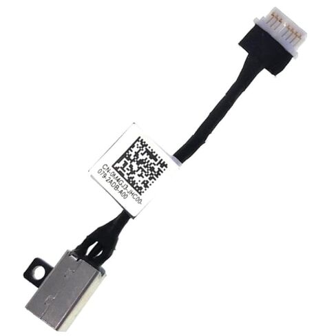 استبدال كابل منفذ شحن DC في مقبس الطاقة لأجهزة الكمبيوتر المحمول Dell Inspiron 7300 7306 2 في 1 P/N: CN-0M4GJ3 0M4GJ3 M4GJ3 450.0JY0C.0021 in Kuwait