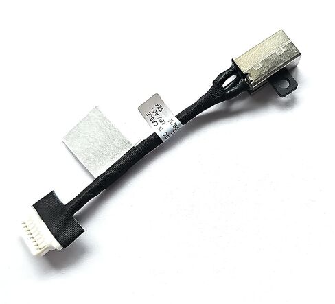 استبدال كابل منفذ شحن DC في مقبس الطاقة لأجهزة الكمبيوتر المحمول Dell Inspiron 7300 7306 2 في 1 P/N: CN-0M4GJ3 0M4GJ3 M4GJ3 450.0JY0C.0021 in Kuwait