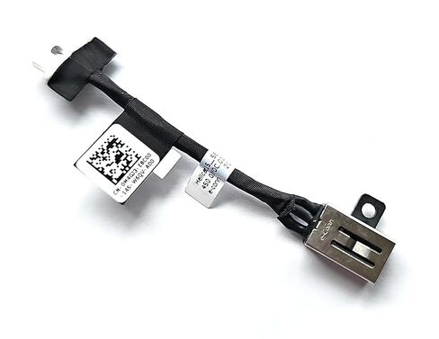 استبدال كابل منفذ شحن DC في مقبس الطاقة لأجهزة الكمبيوتر المحمول Dell Inspiron 7300 7306 2 في 1 P/N: CN-0M4GJ3 0M4GJ3 M4GJ3 450.0JY0C.0021 in Kuwait
