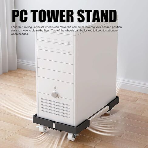 PC Tower Stand, Adjustable Heavy Duty Width Retractable PC Stand for Home in Kuwait