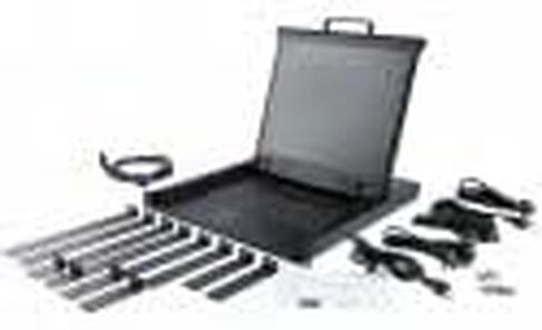 StarTech.com Rackmount KVM Console - 1U 19" LCD Monitor Single Port VGA KVM Server Rack Drawer Includes Cables & Hardware - USB Support in Kuwait