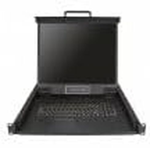 StarTech.com Rackmount KVM Console - 1U 19" LCD Monitor Single Port VGA KVM Server Rack Drawer Includes Cables & Hardware - USB Support in Kuwait