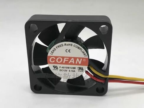 F-4010M12BII DC12V 0.16A 4010 مروحة تبريد ذات 3 أسلاك ذات تدفق محوري in Saudi Arabia