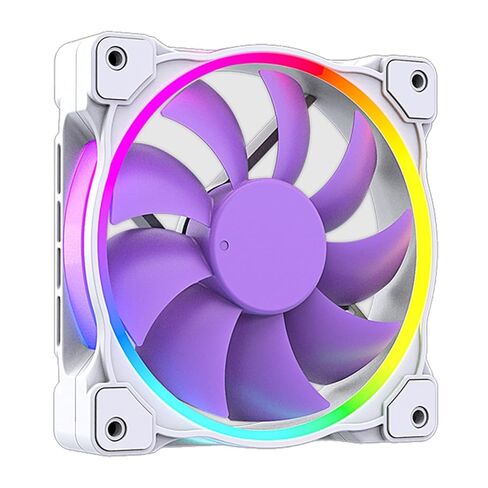 ID-Cooling ZF12025 W Youth Macaron 5v Chassis Water Cooling pwm Fan(ZF12025 Pink ARGB) in Kuwait